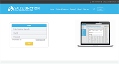 Desktop Screenshot of login.salesjunction.com